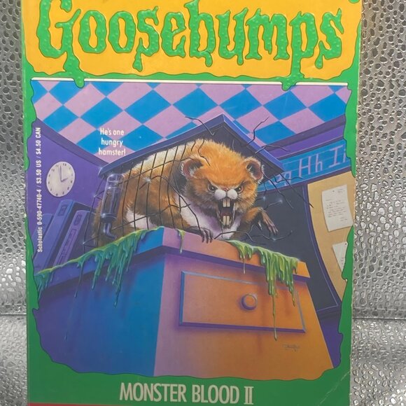 Vintage Book-Goosebumps Monster Blood 2 1994-RL Stine - Picture 1 of 4